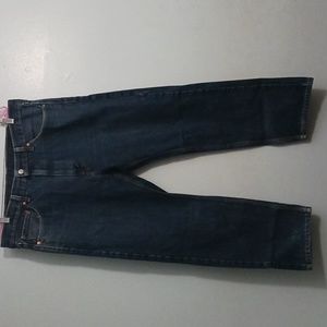 Levi's Strauss 505 size W38 L30 men's blue denim jeans.